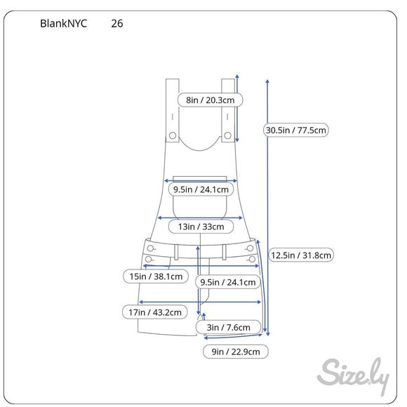 Blanknyc Fade to White Bib Overalls - Picture 6 of 11